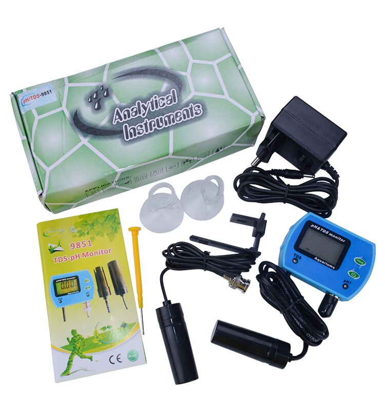 Yieryi 2 in 1 Tester Multi-parameter Good Water Monitor pH TDS Meter Multiparameter Water Analyzer