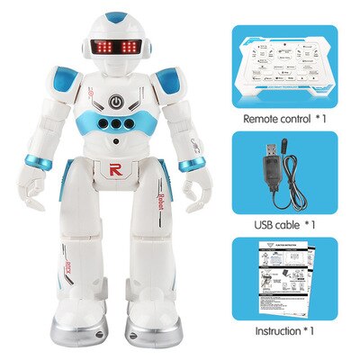 Remote Control Robot USB Charging Multifunctional Gesture Sensing Robot Can Sing and Dance Children&#39;s Toys Children