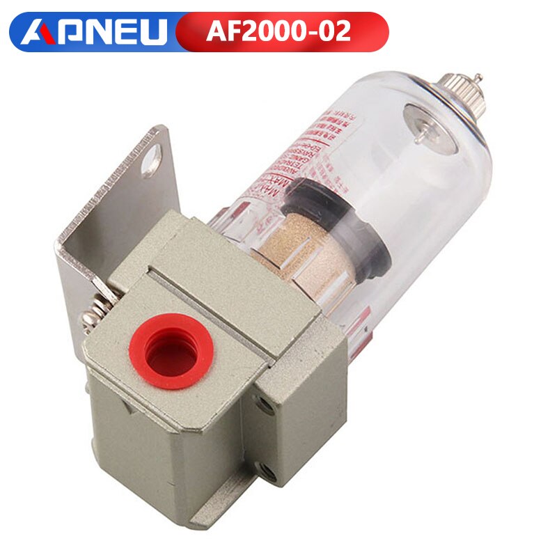 Af2000-02 1/4 "kompressorfilter lufttryck pneumatiskt för luftpump oljefångare vattenfuktavskiljare fälla smc  af2000 02