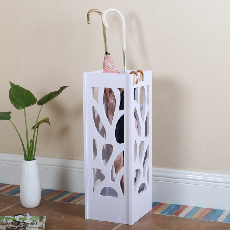 Umbrella Stand Home Decor WPC Board Japanese styling Storage Korean White Modern Umbrella Holder