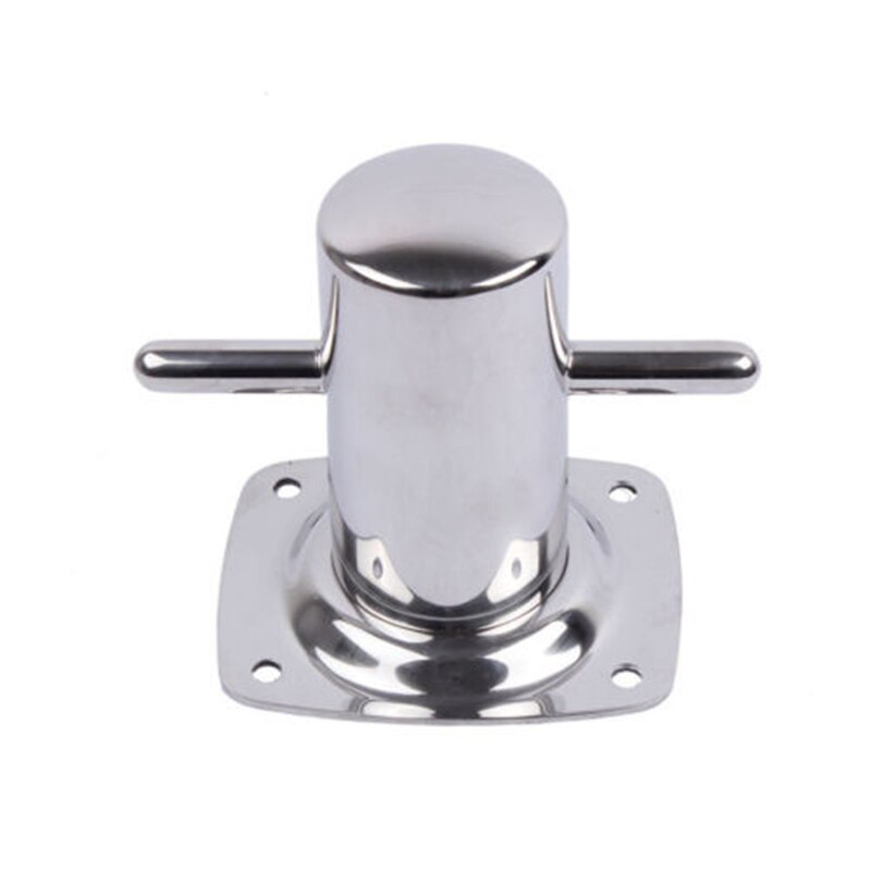 Boot Onderdelen Accessoires 316 Roestvrij Staal 6 "Single Cross Bolder Met Grondplaat Mooring Cleat Marine