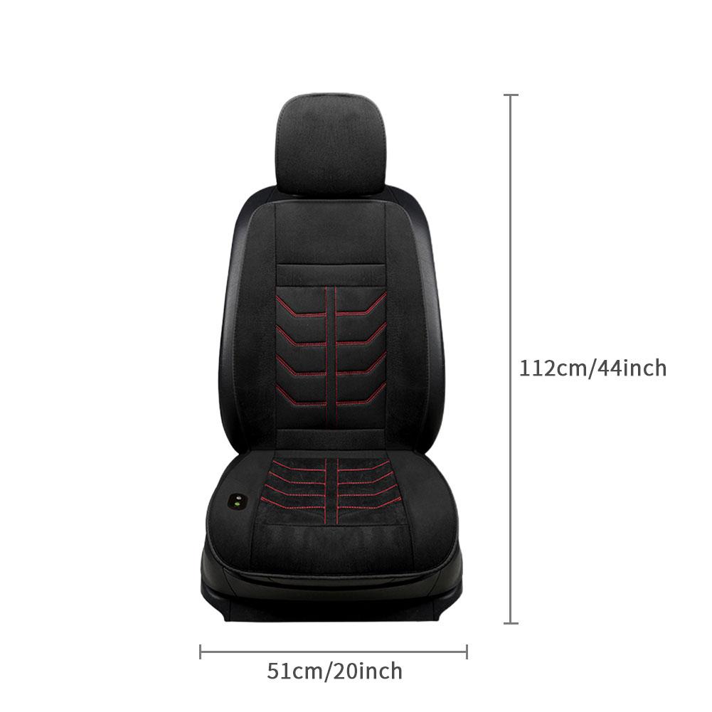 Car Heated Seat Cushion 12 V Heated Car Seat Covers Cushion Universal Seat Heater For Winter Heating Thermal Seatpad Accessories