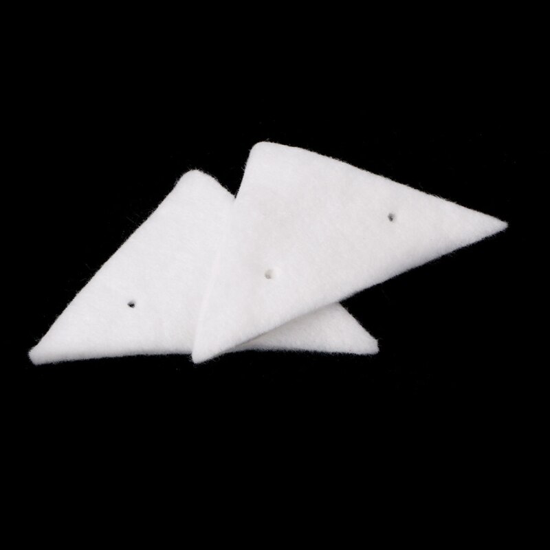 Rectangle Square Replacement Sponge For Magnetic Window Glass Cleaning Brush Accessories: triangle