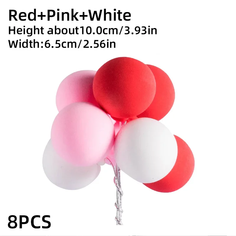 3d schattige roze en blauwe mini-beertjes als taarttoppers met teddybeer-thema voor een jongen of meisje, perfect voor een verjaardagstaart, babyshower of 1st feest met een beertje als decoratie.: Violet/紫罗兰