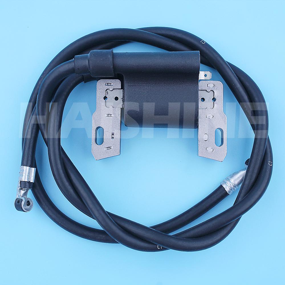 Tändspole för briggs & stratton 394891 392329 590781 horisontell och vertikal tvilling (l-huvuden) modellserie 18hp tvillingcylindrar