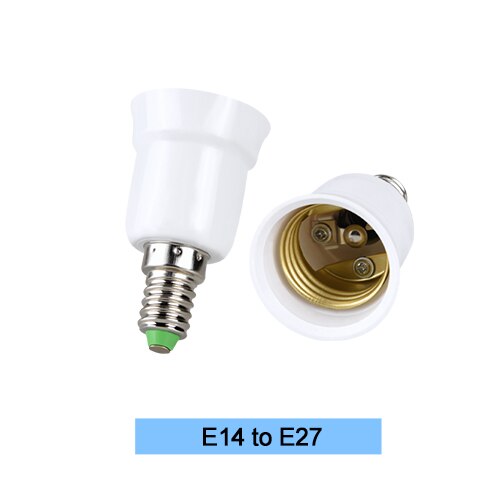 Foxanon Lamp Holder Converters E27 to GU10 E27 to E14 E27 to 2E27 E14 to E27 Conversion Socket Adapter Lamp Holder For Led Light: E14-E27