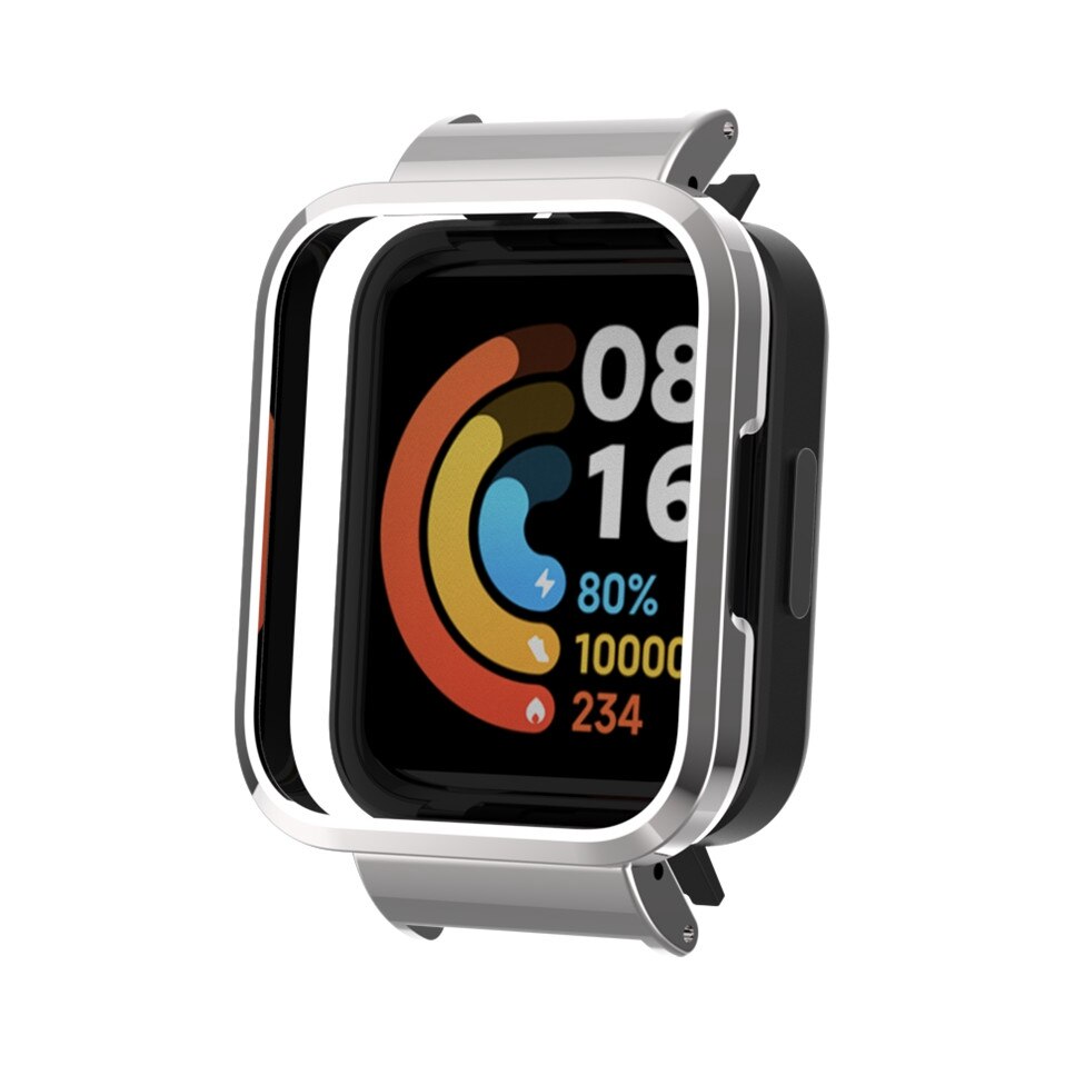Coque de Protection d'écran en métal, antichoc et anti-rayures, pour Xiaomi Redmi Watch 2 Lite