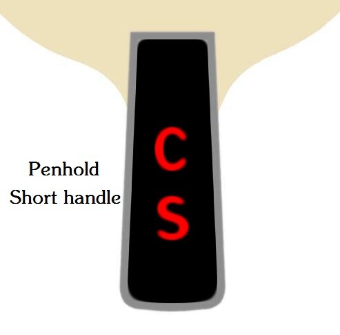 LOKI 5 Plywood Table Tennis Blade Training Pingpong Blade Ping Pong Racket ALL: CS handle