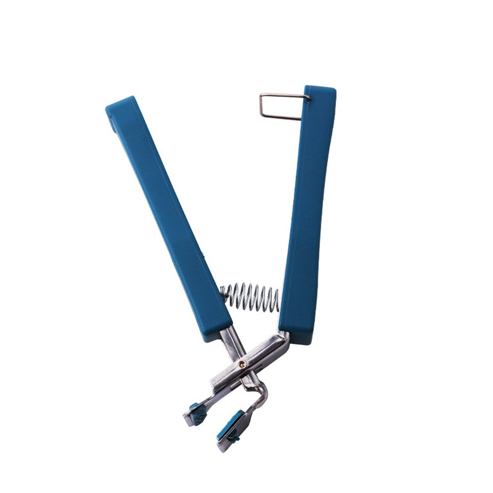 Anti-scalding Bowl Holder Dish Clamp Pot Pan Gripper Clip Dish Plate Bowl Clip Retriever Tongs Kitchen Tool: A Blue