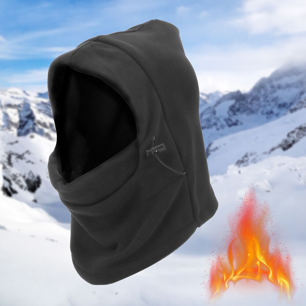 Motorcycle Bicycle Face Mask Thermal Fleece Balaclava Hood Police Swat Ski Bike Wind Winter Stopper Cs Mask Outdoor Warm