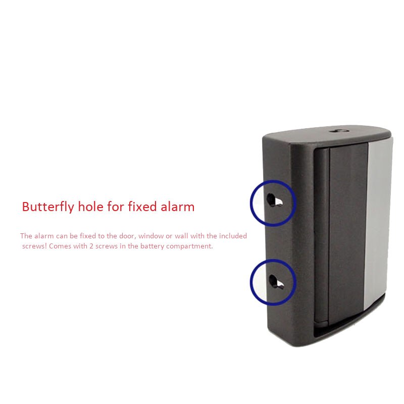 Doberman Security Infrared Technology Security Alarm, White (SE0104