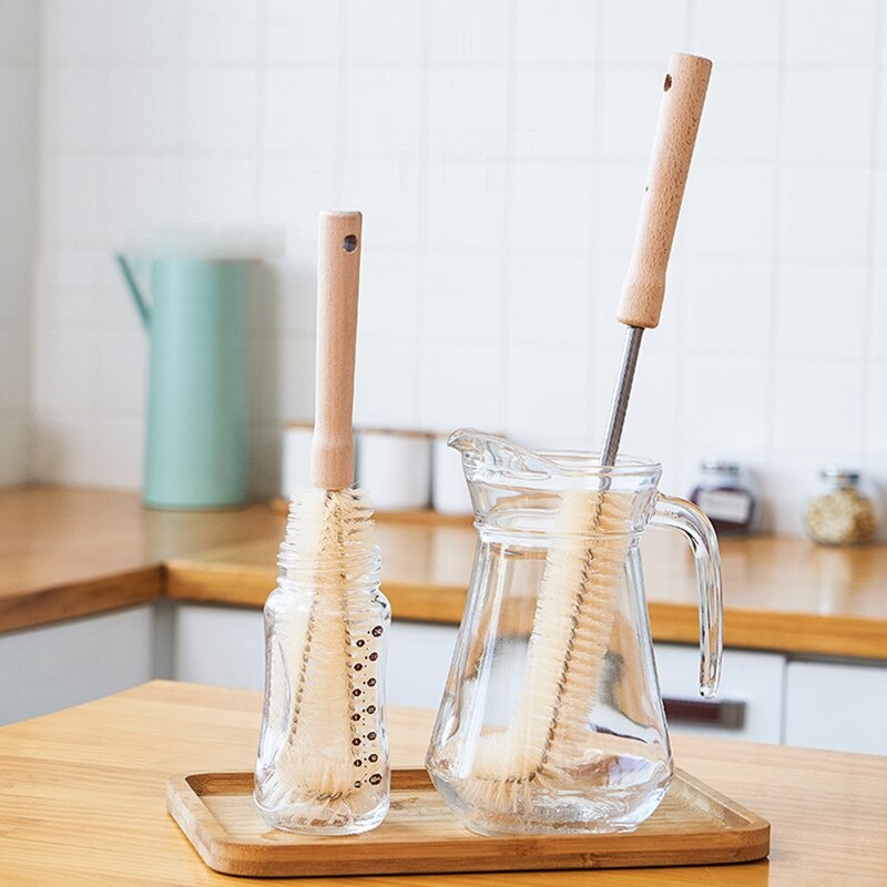 Cleaning Borstels Voor Baby Fles Melk Cup Wassen Cleaner Kit Glazen Buis Cleaner Gereedschap Met Lange Handvat Home Kitchen Tool