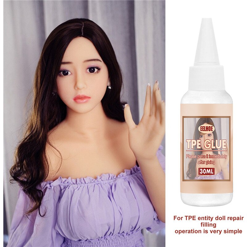 Agente reparador de muñeca de pegamento TPE, 30ml, pegamento adhesivo no tóxico, fácil de usar, portátil M2