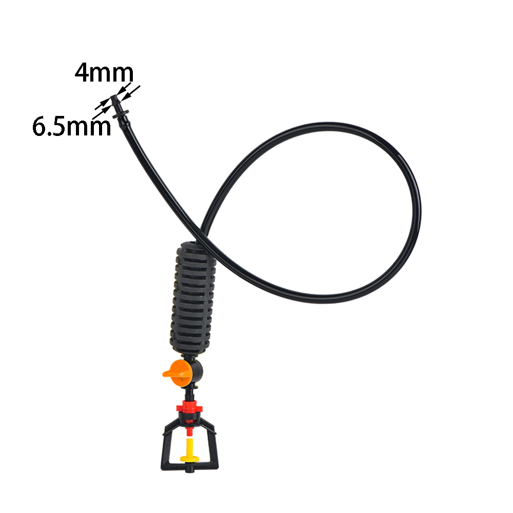 Wisząca dysza zamgławiająca system nawadniania z zraszaczem mgły wodnej 5/7-kierunkowy regulowany zestaw opryskiwacza robić nawilżania szklarni: zielony