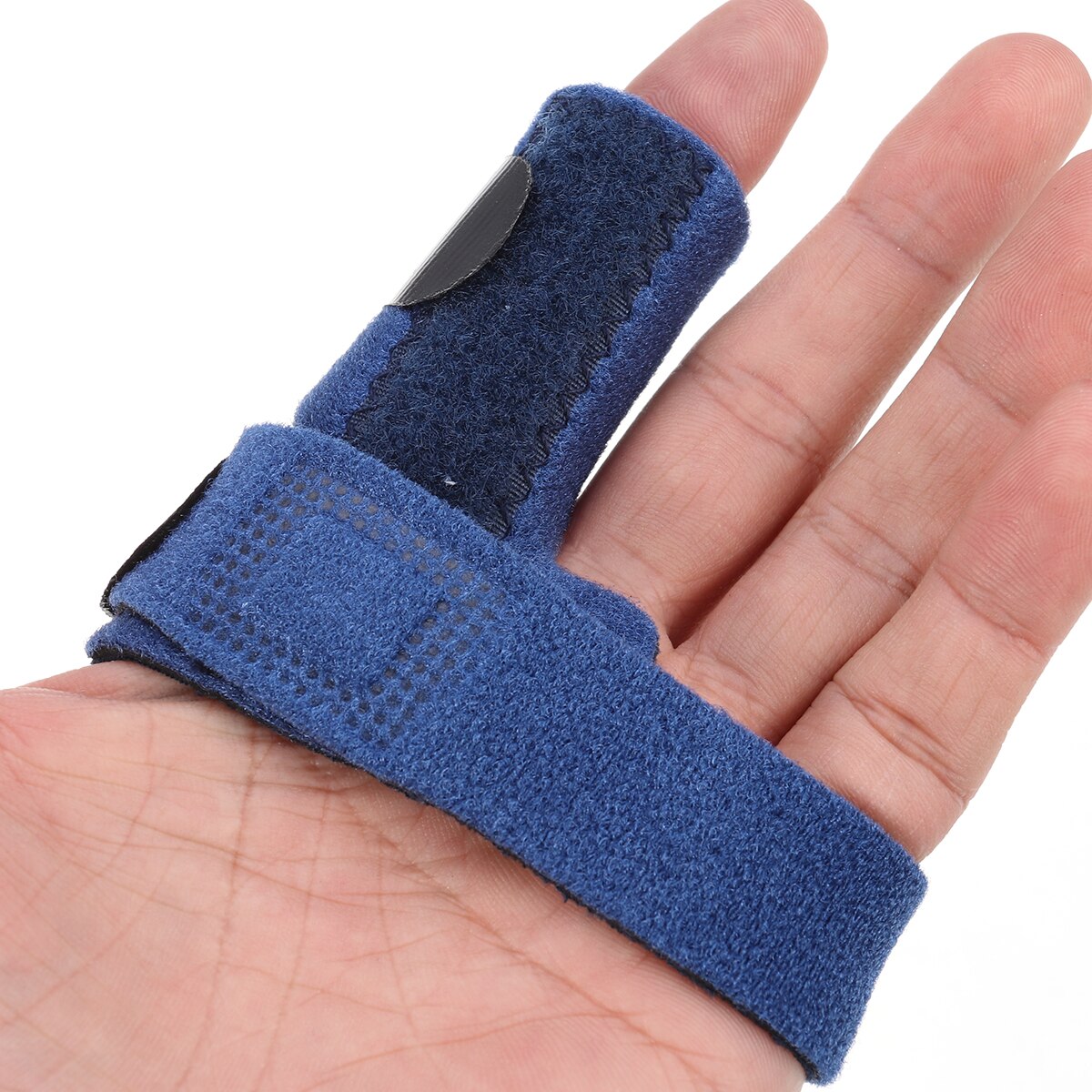 Finger Support Brace Splint Adjustable Finger Fracture Joint Splint Protector for Alleviating Finger Locking Popping