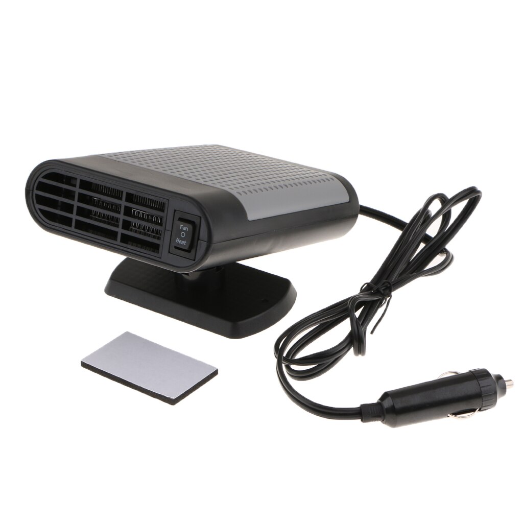 12V Portable Heating Cooling Heater Fan Car Auto Defroster Demister 150W Efficient Heat Dissipation
