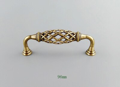 Antieke Bronzen Spiral Birdcage Art Meubels Handvat Keukenkasten ...