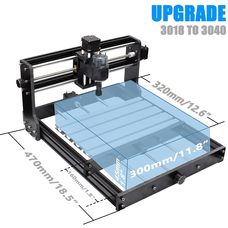 3018 Cnc Upgrade Kit Voor X-As Upgrade En Y-As Extension