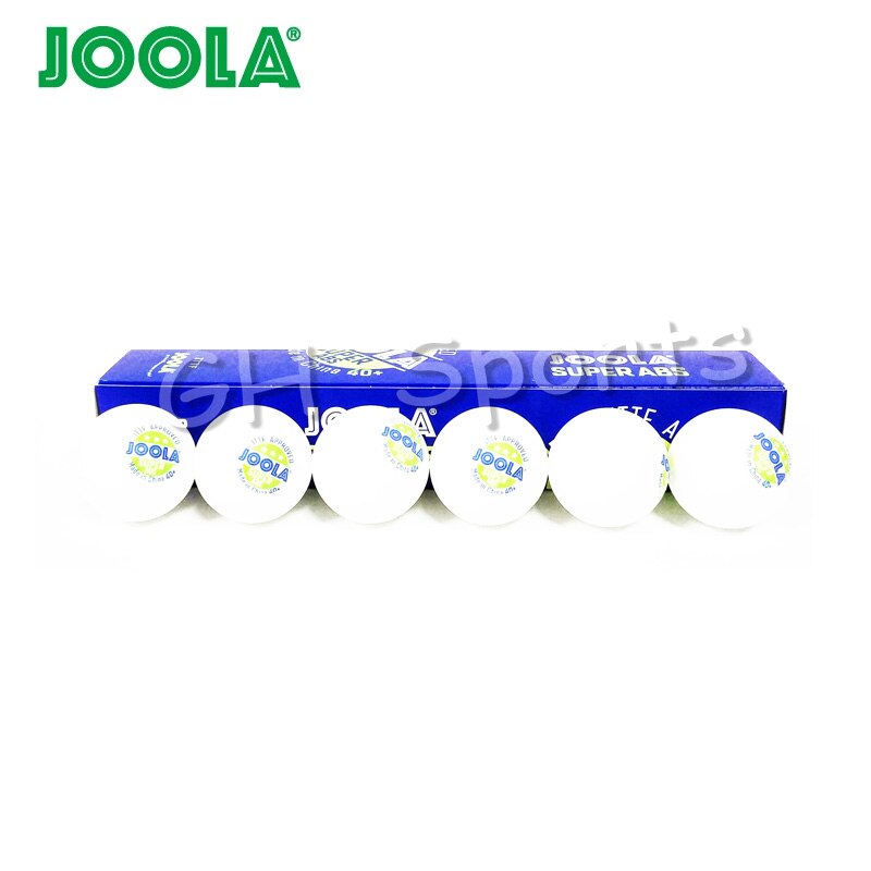 12 Balls JOOLA 3-Star SUPER ABS Table Tennis Ball ITTF Approved Material Plastic 40+ Ping Pong Balls