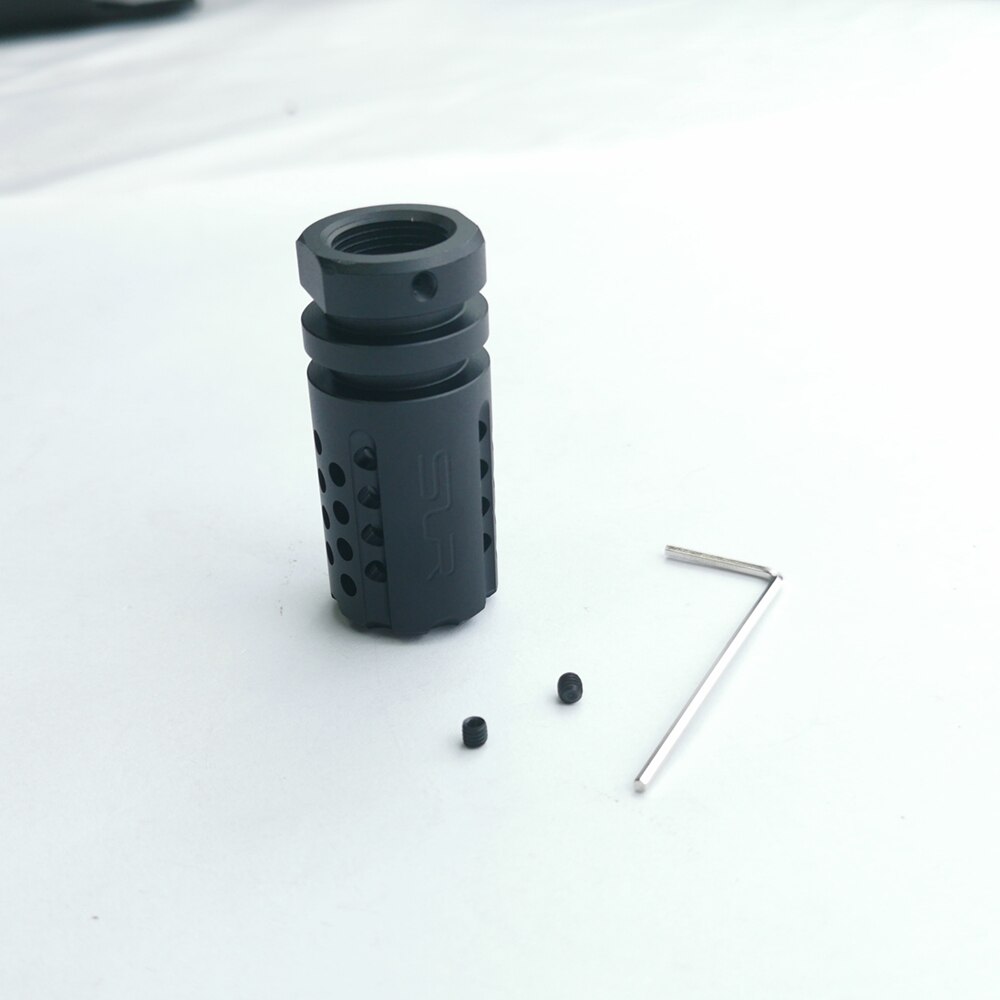 14mm Negative Thread Barrel Brake Cap for JM Gen.9 M4A SLR SMC VG6 with 14mm Threaded Concave Tub: SLRJH