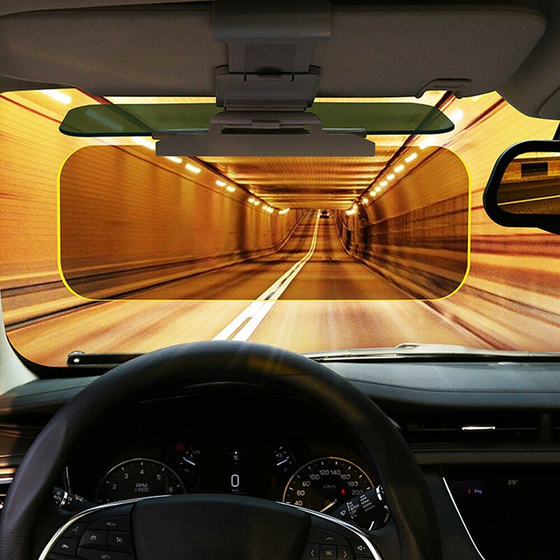 Auto Driver Bril Oogbescherming Anti-Glare Spiegel Zonneklep Shade Oogbescherming Dag En Nacht Dual-Purpose auto Accessoires