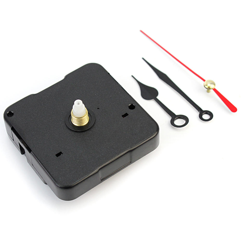 DIY Quartz Wall Clock Movement Mechanism Repair Parts Kit With 3 Hands for Repairing Replacing or Making a Clock