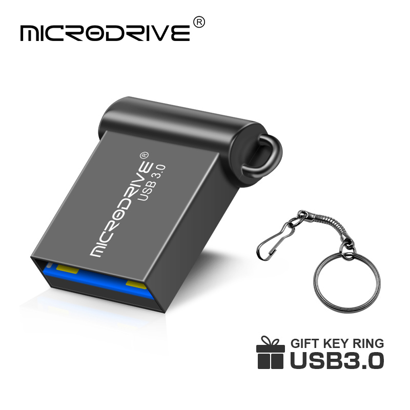 Pamięć flash USB High Speed 3.0 Mini Flash Pendrive 128GB 64GB 32GB 16GB Cle USB 3.0 Stick 64GB 128GB Pamięć USB Urządzenia USB: Black / 128 gb