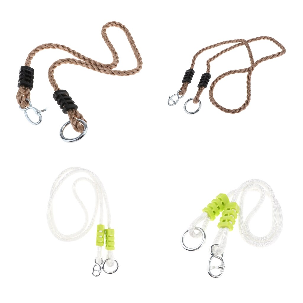 Adjustable Tree Rope Hanging Straps for Outdoor Swings/Hammock/Playground Set Accessories