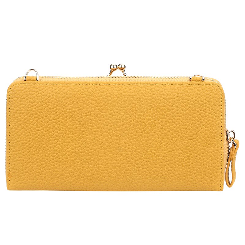 Mini Vrouwen Messenger Bags Pu Lederen Schoudertas Vrouwelijke Mobiele Telefoon Tas Lychee Patroon Grote Capaciteit Rits Portemonnee