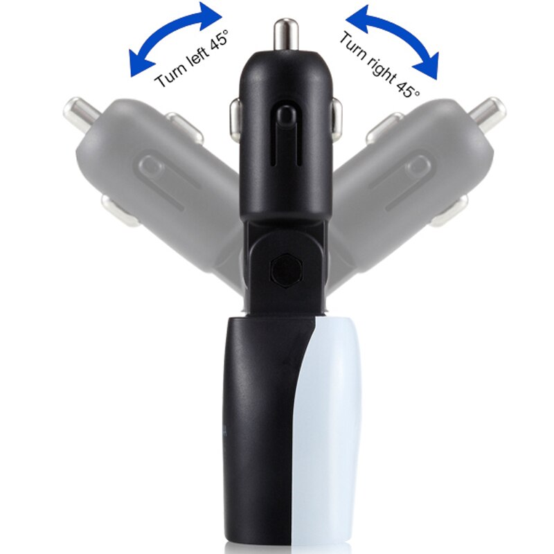 Dual usb billader ledet skærm til iphone 6 7 s til ipad til samsung  s6 universal oplader 3.4a overvågning display bilspænding