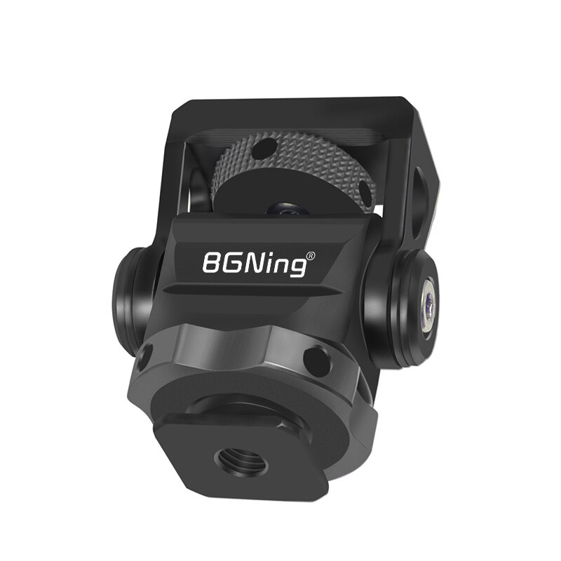BGNing Camera Monitor Holder Swivel and Tilt Adjustable Monitor EVF Mount w/ Cold Shoe Mount ARRI Locating Pin 1/4'' Thread