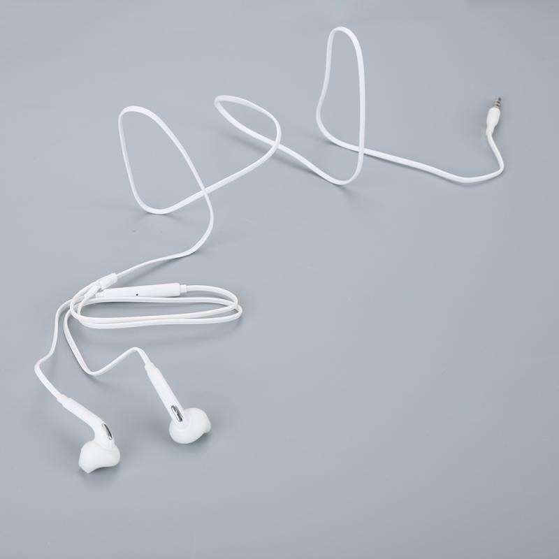 Rea för android samsung galaxy  s6 ft19 headset 3.5mm in-ear stereo hörlurar med sladd hörlurar inbyggd mikrofon