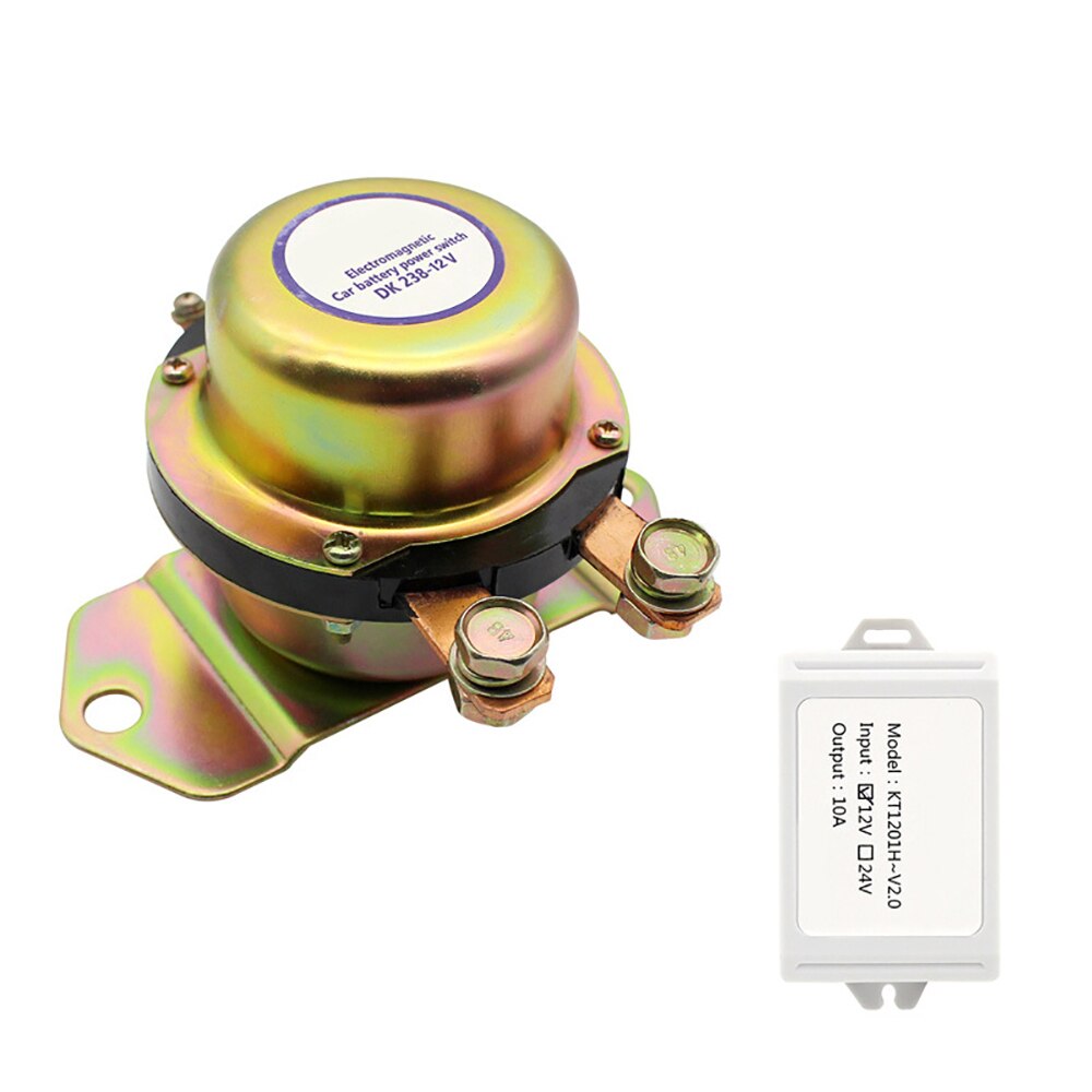 High performance Vehicle Wireless Remote Control Car Battery Master Switches 12v Cut Off Switch Power Electromagnetic Disconnect