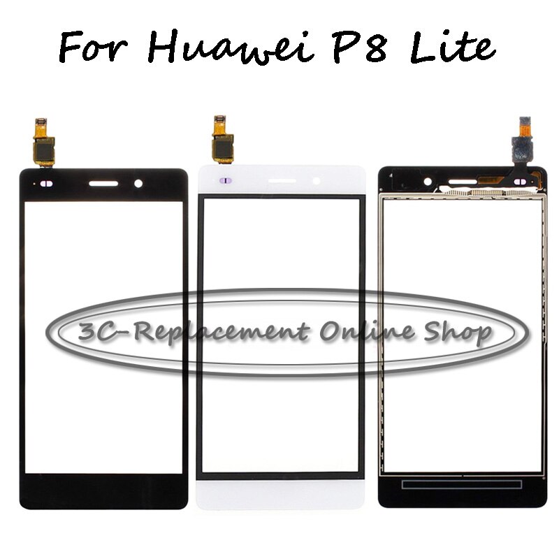 Black/White/Gold 5 inch For Huawei P8 Lite ALE-L04 ALE-L21 ALE-TL00 ALE-L23 ALE-CL00 ALE-L02 ALE-UL00 Touch Screen Digitizer