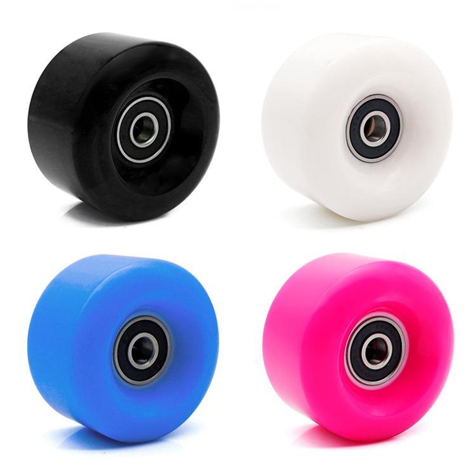 Inline Skate Wheel PU Wear-Resistant 58mm 82A Wheels Replacement Parts