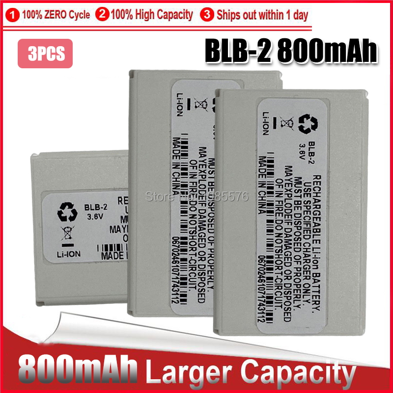 1-5 uds BLB2 BLB-2 batería para Nokia 8210, 8250, 8850, 8910, 8310, 5210, 6500, 6590, 6510, 3610, 8270 8910i 7650 6590i batería: 3pcs