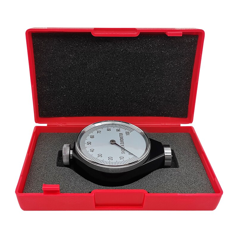Shore Hardness Tester Shore Durometer Rubber Tire Hardness Tester Meter O D A-type 0-100 HA For Plastic Leather Multi-resin