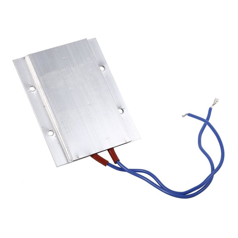 2PCS PTC Heating Element 12V 24V 110V 220V Constant Temperature Thermistor Air Heating Sensor Aluminum Hair Dryer Curlers Heater