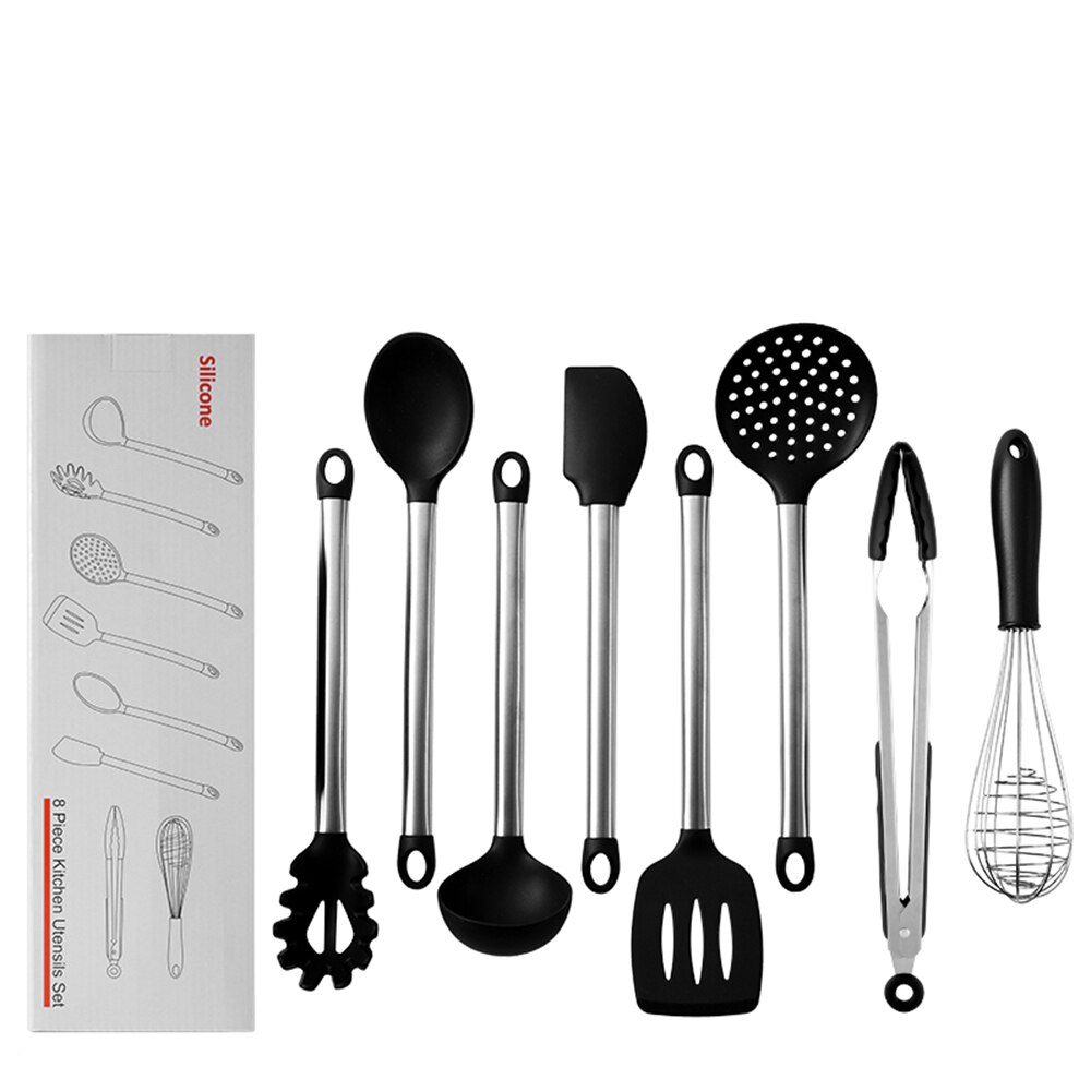Keuken Gebruiksvoorwerp Set Siliconen Kookgerei-Non-Stick Siliconen Kookgerei Set Voor Anti-aanbak Cookware-9pcs