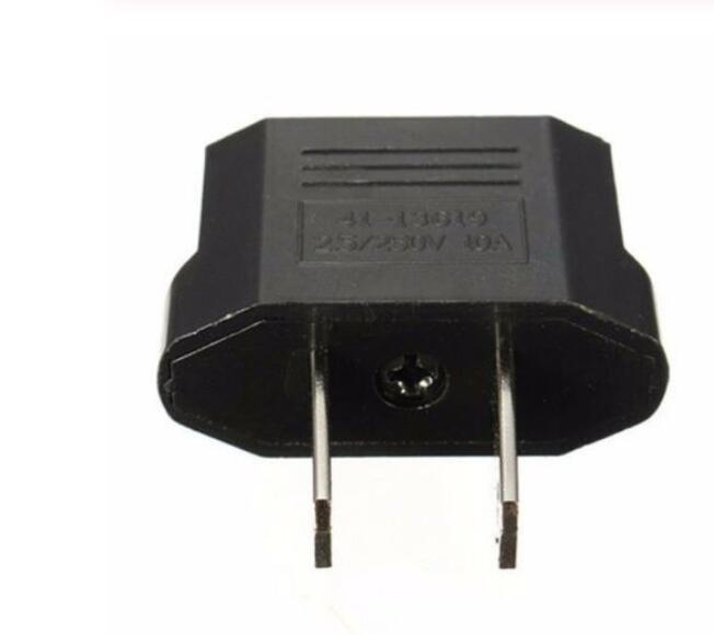 10 stuks/partij eu euro europa naar vs usa stroomaansluiting wandstekker converter reisadapter