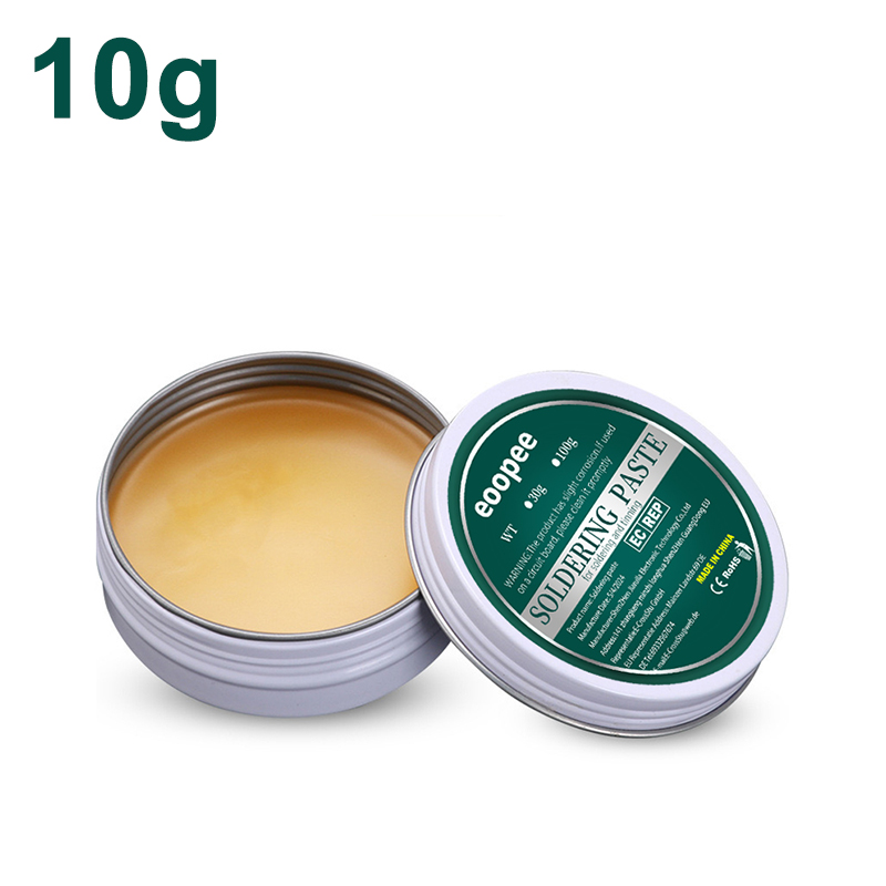 Lotpaste Kolophoniumflussmittel 10 g/30 g/100 g bleifreies Schweißflussmittel Eisenreparatur Schweißpaste Löttinn Lötöl Lötflussmittel: Rot