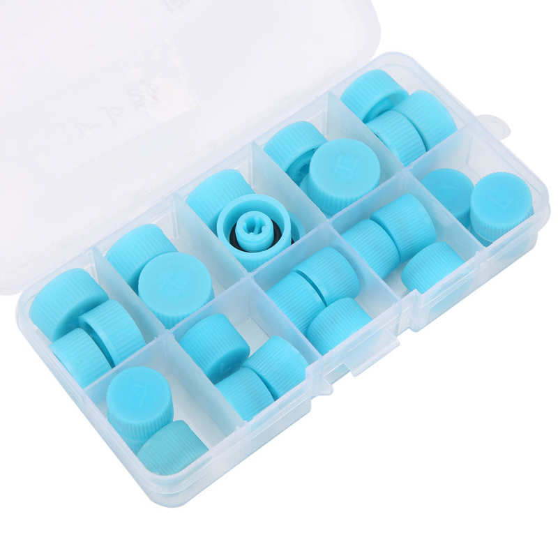 Air Conditioning System Kit Air Conditioner Parts Rubber Sealing for AC System Refrigerant Port