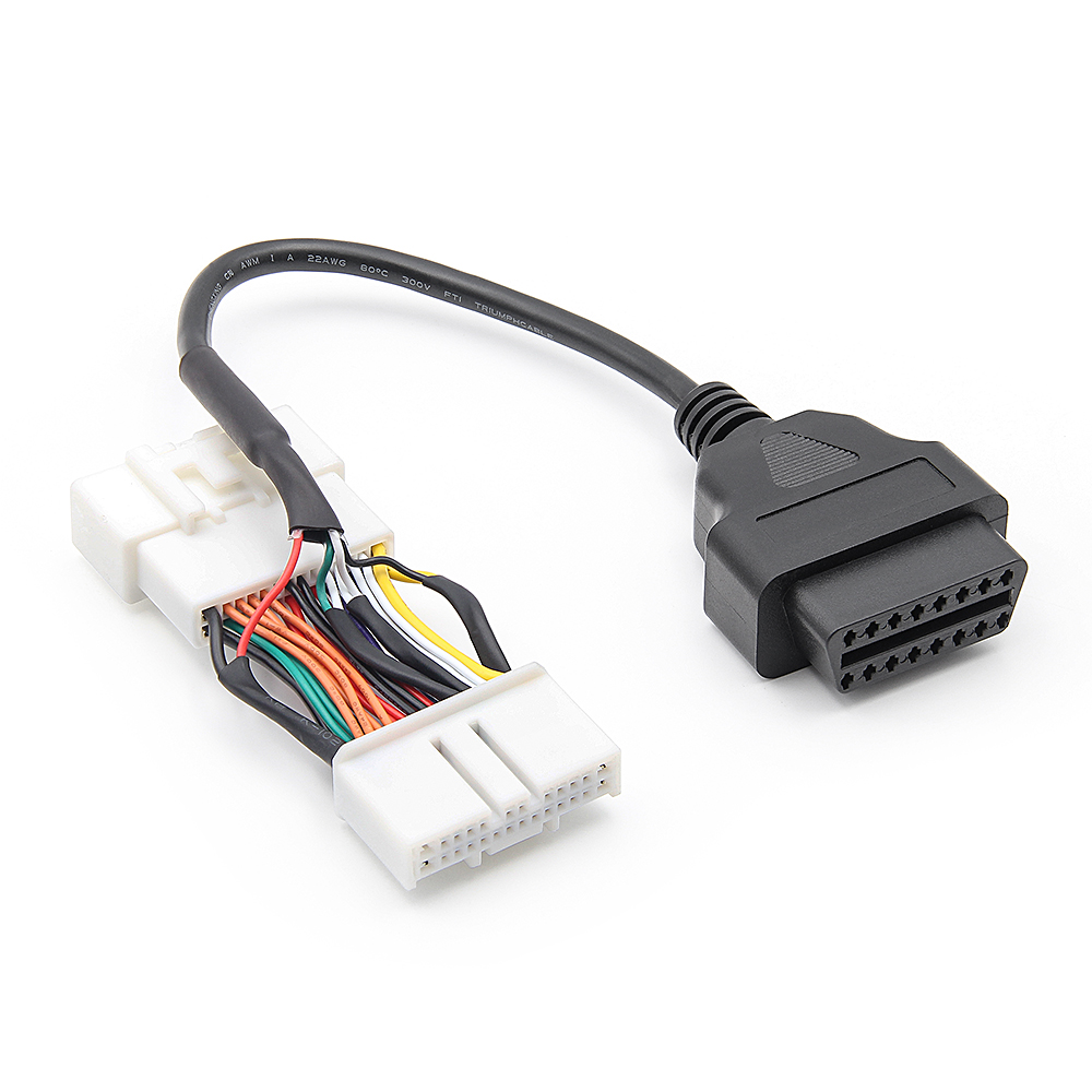 Câble OBD2 mâle/femelle vers connecteur 16 broches pour Tesla modèle 3/Y, adaptateur automatique pour outil de Diagnostic de voiture