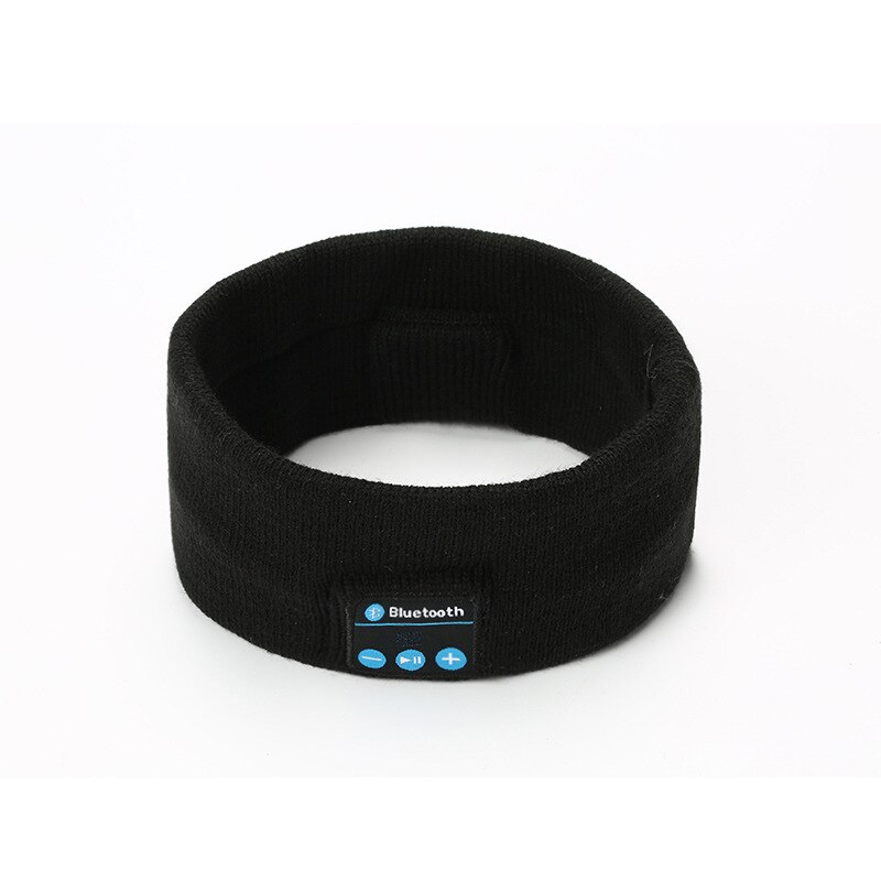5.0 trådløse bluetooth tørklæde udendørs fitness headset musik opkald strikket pandebånd bilateralt stereo hovedtørklæde