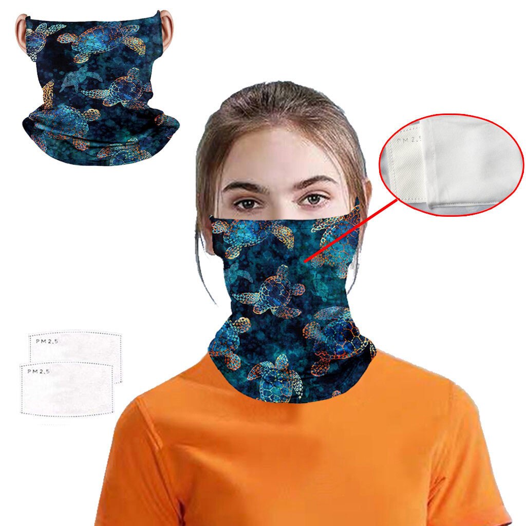 Face Cover Hiking Scarves Magic Scarf Outdoor Cycling Headwear Protection Neck Bandana Sport Tube UV Funny Print Scarf Scarves