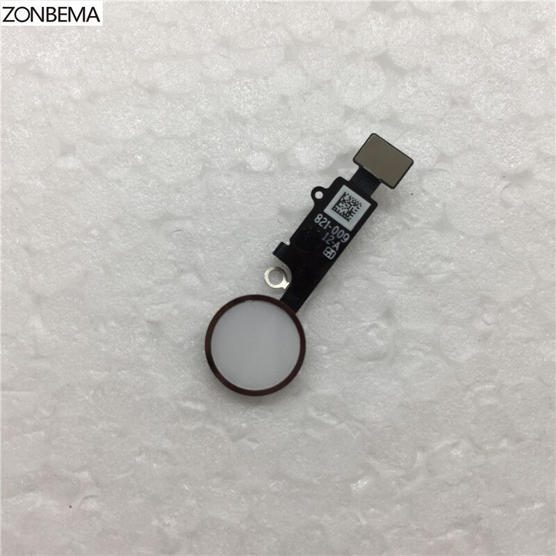 ZONBEMA Home button met Flex Kabel Lint assembly Voor iPhone 7 8 Plus 4.7 "5.5" Vervanging deel