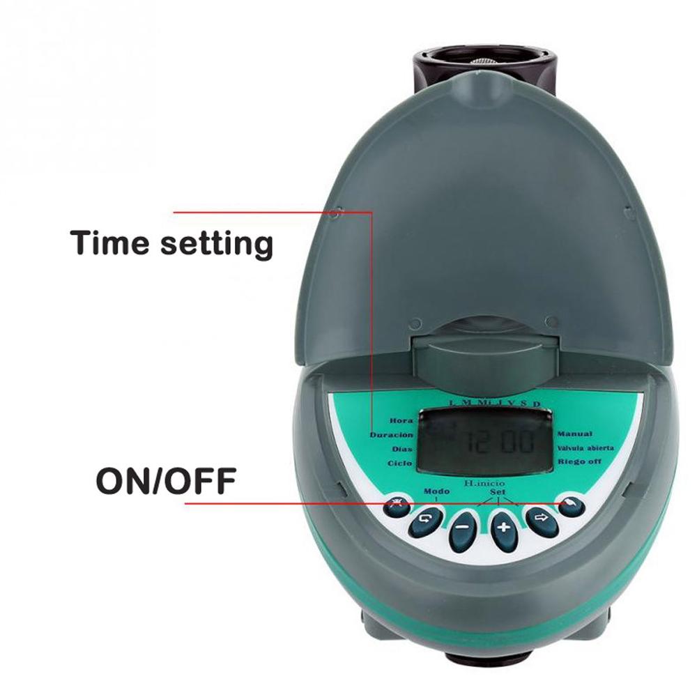 Annaffiatoio Da Giardino elettronico Timer Schermo Lcd controllore di Irrigazione Da Giardino Automatico Intelligenza Valvola di Irrigazione del Dispositivo di Controllo
