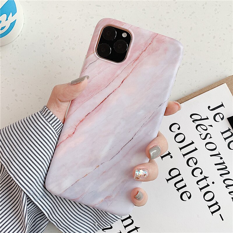 Matte Marble Case For Samsung Galaxy A51 Back Cover on Soft IMD Silicone Phone Coque For Samsung A51 Shell Skin Capa