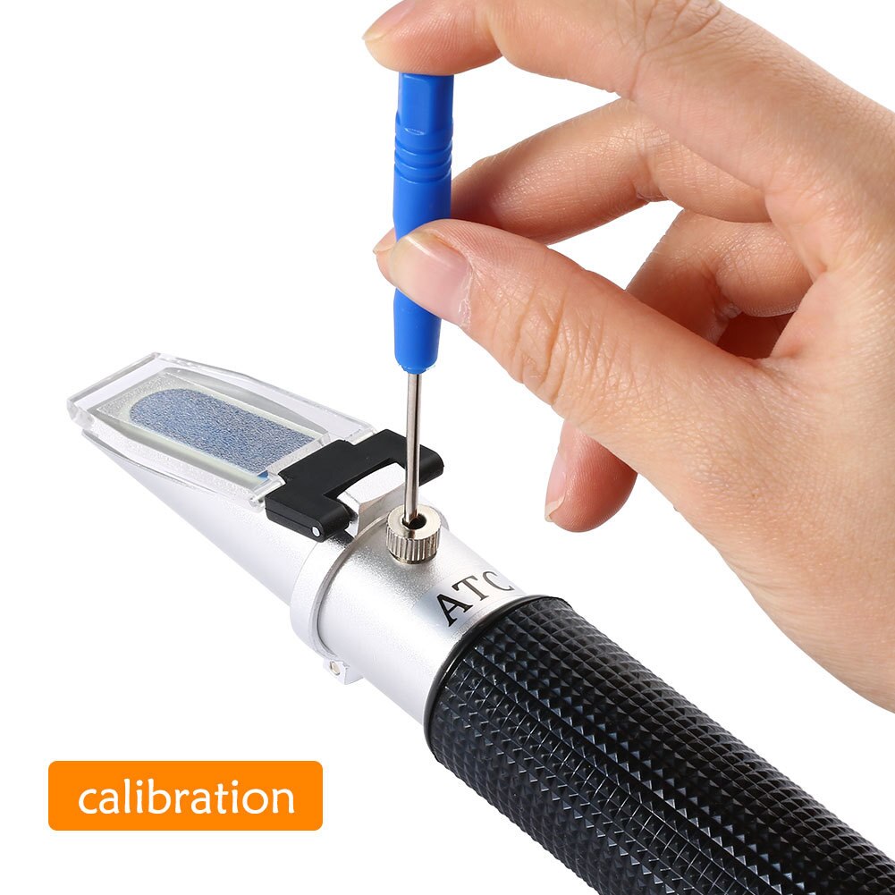 Portable Sea Water Salinity Meter 0-100 Breeding Salinity Meter Refractometer Optical Salinity Meter Handheld Refractometer