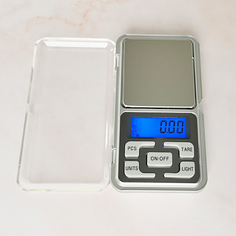 mini wagi elektroniczne 100g/200g/500g x 0.01g /0.1g kieszonkowy cyfrowy skala dla złota srebrna biżuteria gram wyświetlacz LCD